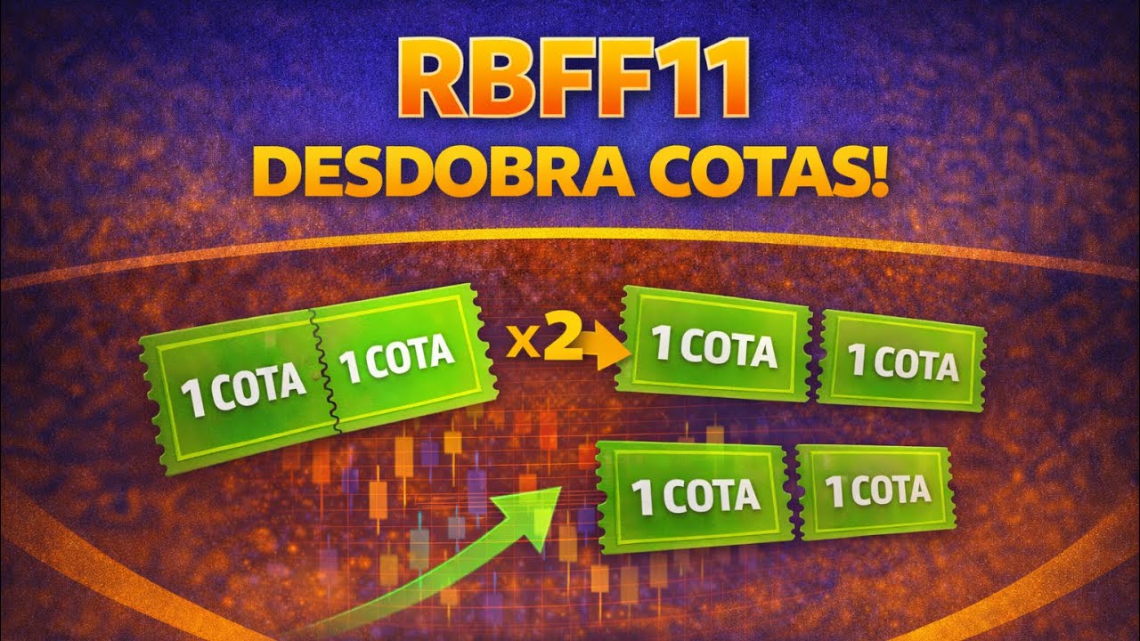 RBFF11 DESDOBRA COTAS, VC VAI GANHAR MAIS DINHEIRO COM ISSO?