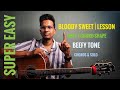 Bloody sweet  lesson  leo  chords  solo  easy  anirudh  isaac thayil  part2  keba