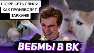 БРАТИШКИН СМОТРИТ ВИДОСЫ В ВК (ВЕБМЫ) #15