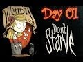 【新々・ふしぎサバイバル】Don't Starve をWendyで攻略実況 1日目