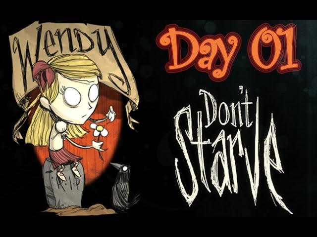 新々 ふしぎサバイバル Don T Starve をwendyで攻略実況 1日目 Youtube