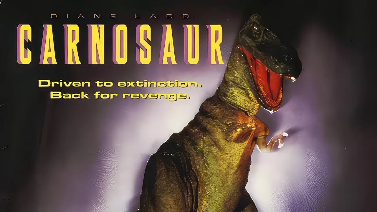 Carnossauro: Um filme de dinossauros mega picareta, produzido por Roger Corman