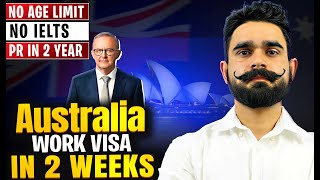 Australia 🇦🇺 Work Visa Process 2024 | PR after 2 Years | Salary $70000..