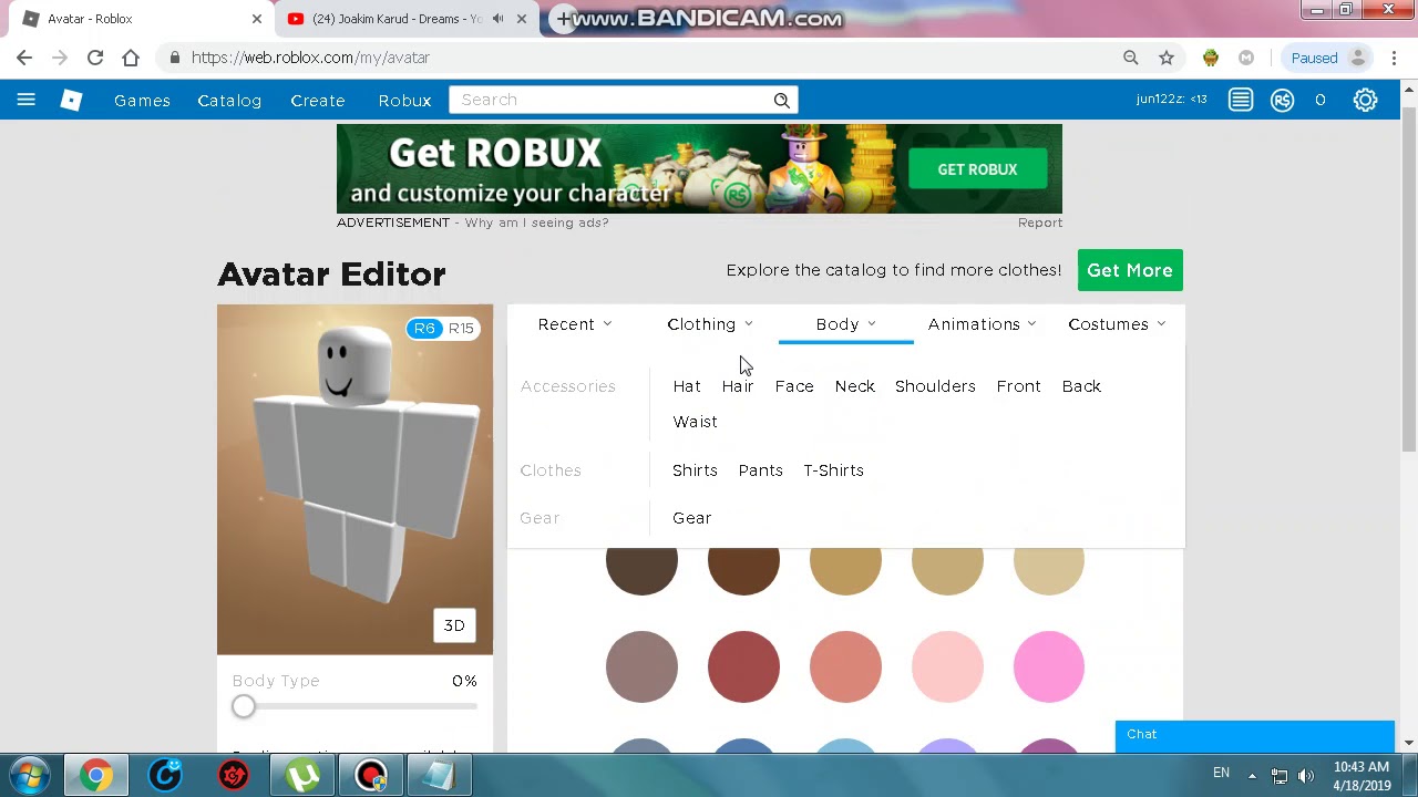 Roblox Avatar Editor Free - roblox skin changer roblox generator pro