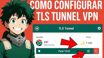 Internet grátis? Veja como configurar o TLS Túnnel vpn usando arquivos (funcionando 2025)