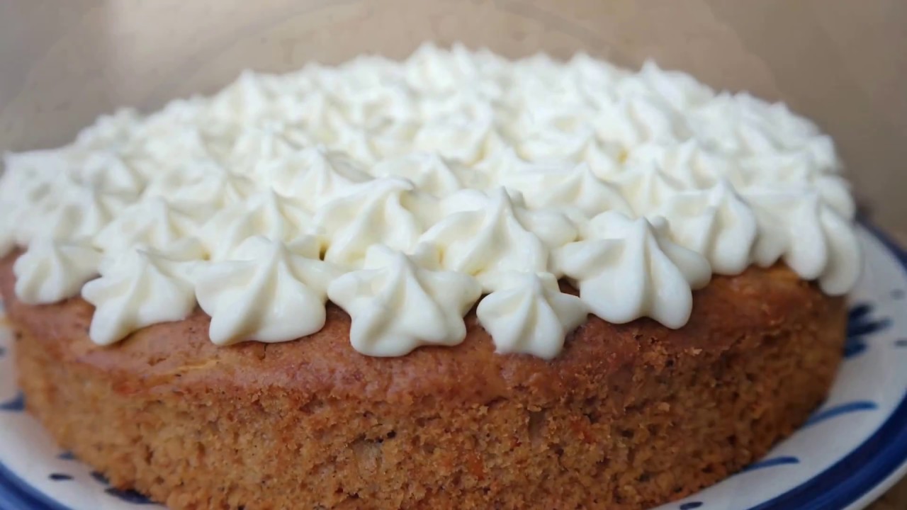 Krem Peynir Kremalı Havuçlu Kek (Carrot Cake with Butter Cream Frosting