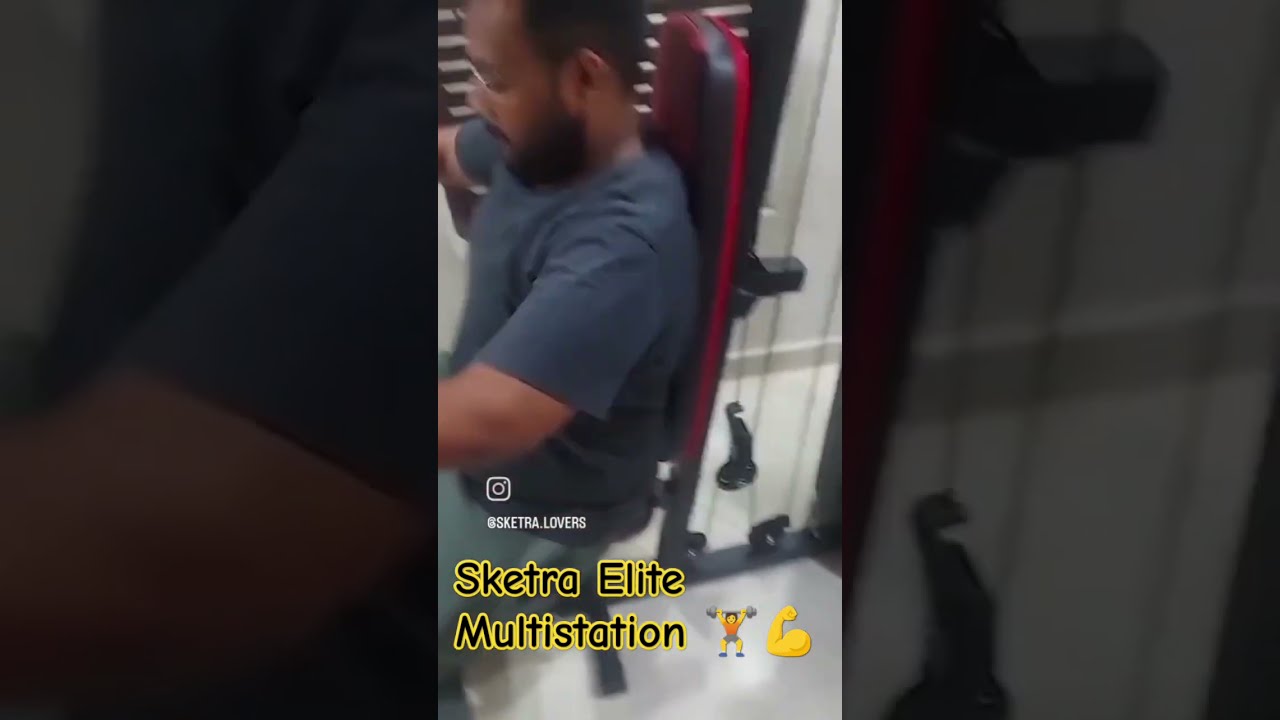 Get Stronger Fitter And Healthier With The Sketra Elite Multistation Gym Homegym Multistationgym