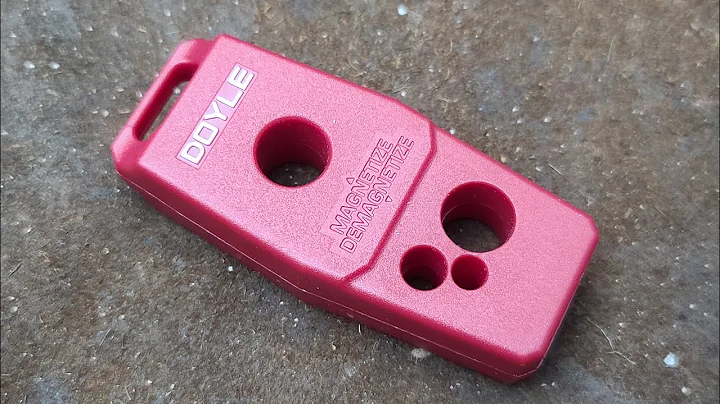 Harbor Freight Doyle Rare Earth Screw Driver Magnetizer/De-Magnetizer Review