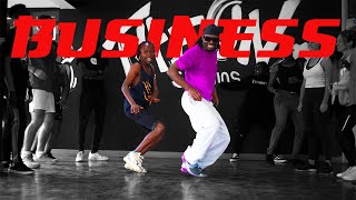 DYSTINCT - Business ft. Naza | Chiluba Dance Choreography @chilubatheone Resimi