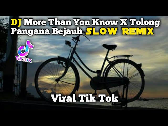 DJ More Than You Know X Tolong Pangana Bejauh Slow🎧🎶 Viral Tik Tok Terbaru 2021 class=