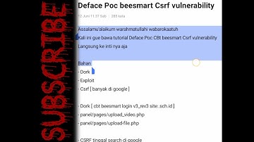 🔴tutorial Deface Poc, beesmart Csrf vulnerability[ easy✅]+[mirror ok✅]