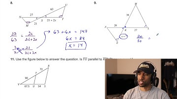 (Practice Exam) Triangle Similarity & Trigonometry