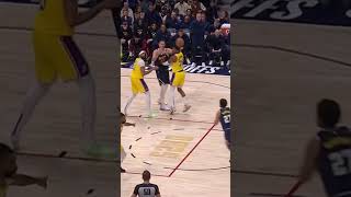 Jamal Murray Dunks On James!!! #shorts #nba #dunk #basketball #lebronjames #jamalmurray jamalm