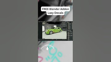 This FREE Blender Addon Makes Decals INSANELY Easy