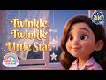 Twinkle Twinkle Little Star ✨ | Dreamy Lullaby for Kids | Minizelis Kids World