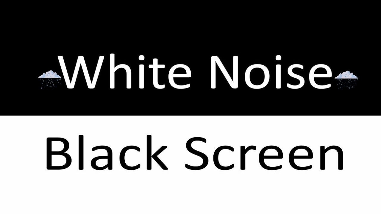 White Noise Black Screen No Ads | Calming Sounds for Deep Sleep and Stress Relief | 12 Hours