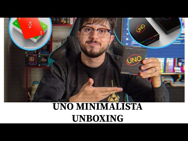 Novos Produtos - Uno minimalista! Esta viralizando nas redes