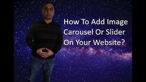 How to Add Image Carousel or Slider On Your Website