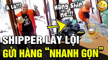 Anh Shipper vui tính và pha giao hàng CỰC LẦY khi người nhận không có nhà khiến CĐM cười bò | TÁM TV