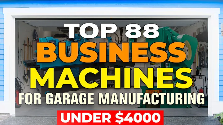 88 Small Business Ideas for Production in Garage UNDER $4000