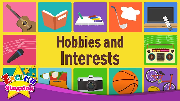 Hobbies and Interests- What do you like doing? - Kids vocabulary - Learn English for kids