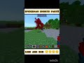 Minecraft spiderman shorts part 2 #shortsfeed #minecraft