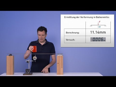 Lernvideo Baustatik (1): Einfacher Balken