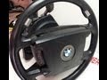 BMW E66 745 750 Steering Wheel Airbag Removal e65