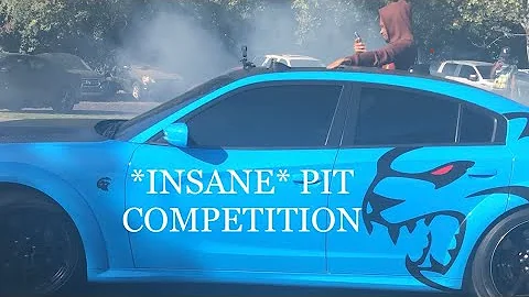 *CRAZY* HELLCAT SLIDE SHOW MUST WATCH @SRTBREE CAR SHOW