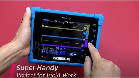Micsig Automotive Oscilloscope   ATO1104 Functions Breakdown