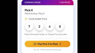 Pick 4 Evening Picks for Wed May 6 - TheLotto.Life