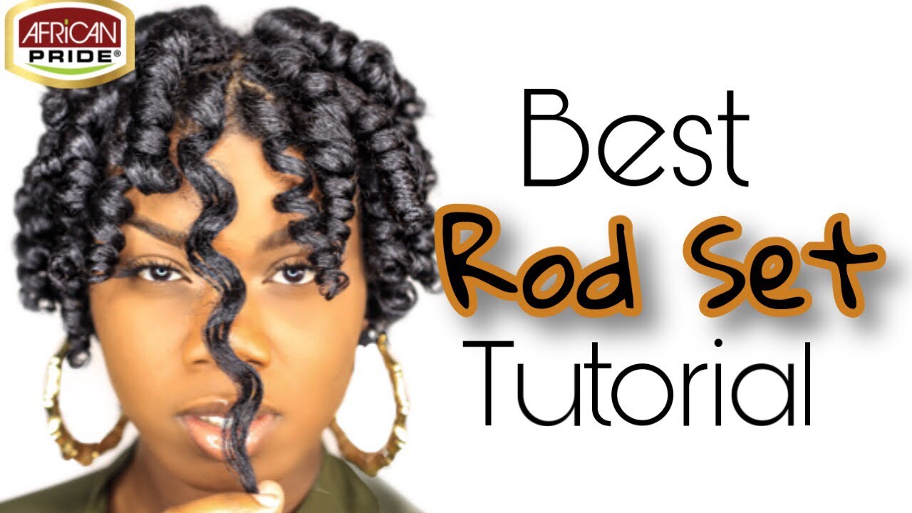 defined perm rod set using african pride moisture miracle collection | coily girl method