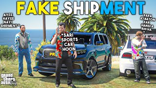 MICHAEL & JIMMY NEW PLAN | FAKE SHIPMENT😈 | GTA 5 | Real Life Mods #243 | URDU |