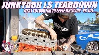 Junkyard LS Motor Teardown What To Look For