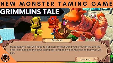 Grimmlins Tale - A New Monster Taming Open World RPG Game