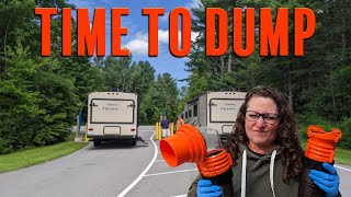 Guide to dumping your RV waste tanks