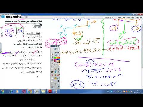 محصلة قوتين متوازيتين استاتيكا 3ث ومعادلة كلية الهندسة المهندس هشام الخرصاوي