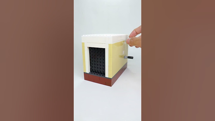 Sistema mecânico - Criando uma porta LEGO funcional #shorts  #moc #legoideas
