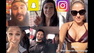 WWE Snapchat/Instagram ft Seth Rollins, Ronda Rousey, Braun Strowman, Alexa Bliss, Bayley n MORE