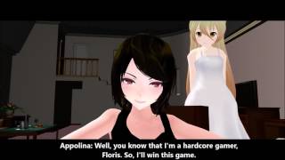 MMD Giantess Growth: Appolina and Floris's New Game!