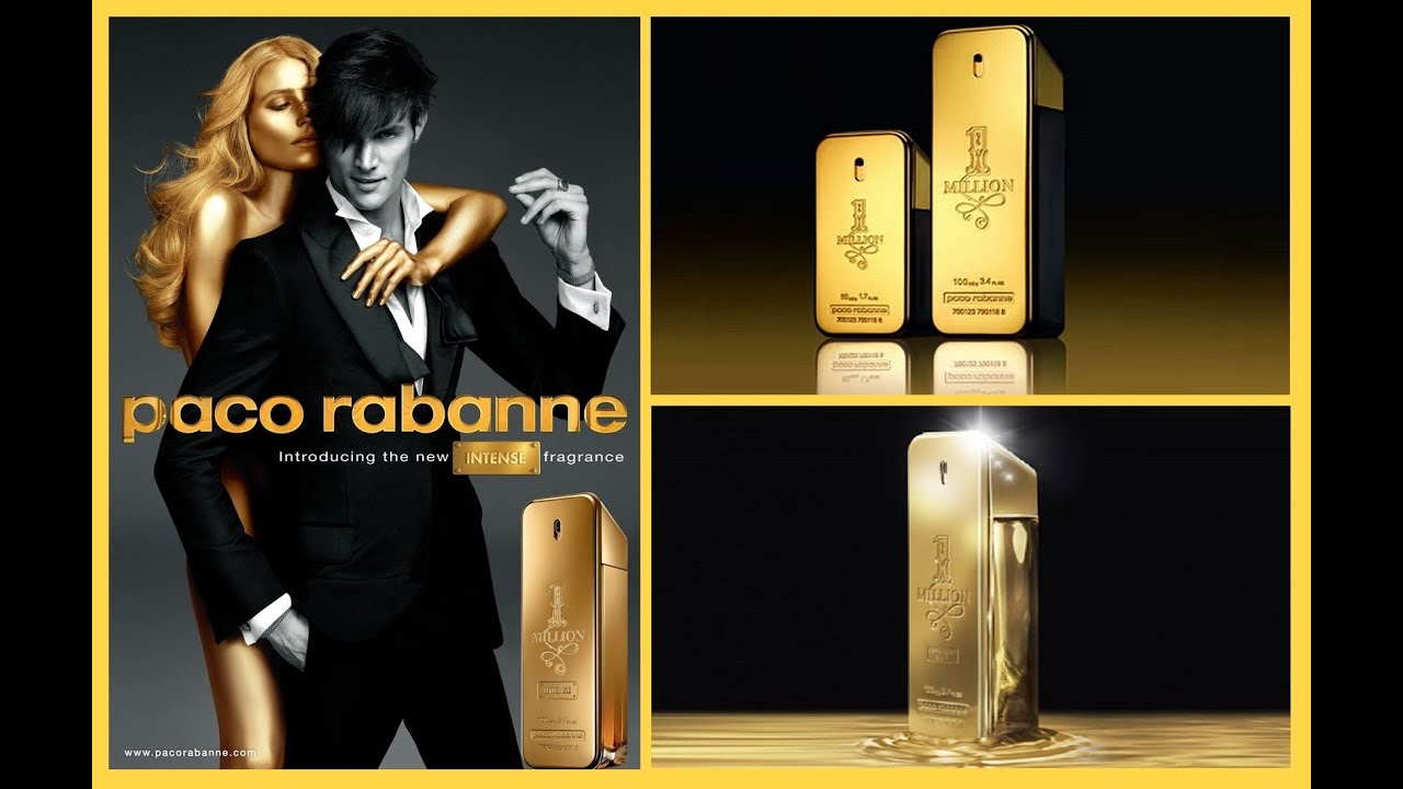 Perfume One Million Paco Rabanne Comercial commercial - YouTube