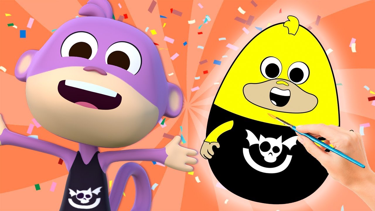 ¡Vamos a Pintar con los Huevos del Zoo! y Más Juegos Divertidos | Canciones del Zoo