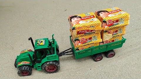 Diy Tractor Stuck in mud with Parle G science project part 6 #minitractor #tractor