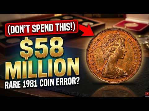 1981 UK One Penny Coin Worth $58 Million? Rare Elizabeth II Coin Value!
