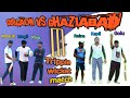Tripple wicket match gurgaon vs ghaziabad cricket cricketshorts shorts tennis viral