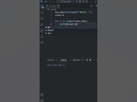 How to Use Python to Print Triangle Numbers #coding #python - YouTube
