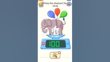 help the elephant fly away | dop5 | (delete one part) #dop #iq #shortsfeed #viral