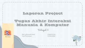 Laporan Project Tugas Akhir IMK Kelompok 6 - TIF 19 G