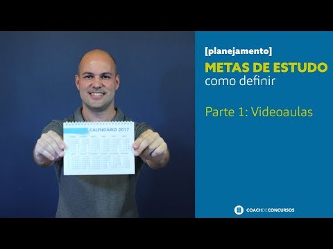 Vídeo: Como Definir Uma Meta De Aula