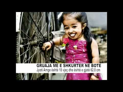 Video: Gruaja më e vogël në botë